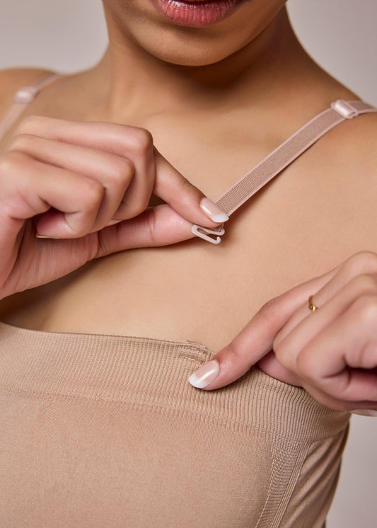 Sculpting Strapless Shapewear Bodysuit - Beige